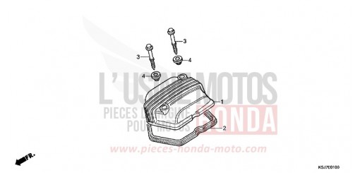 COUVERCLE DE CULASSE CRF100FC de 2012